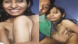 Village tango couple having fun HD video